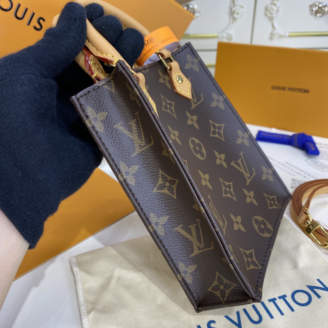 Louis Vuitton PETIT SAC PLAT Handbag Monogram M69442